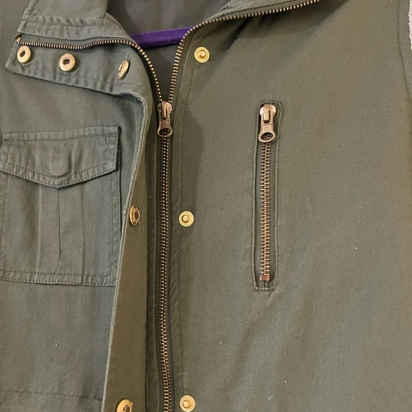 Harper green casual jacket - Picture 3 of 6